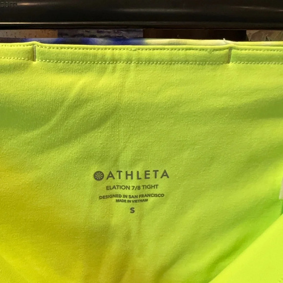 Athleta women’s elation 7/8 tie dye tight size small - Picture 4 of 9